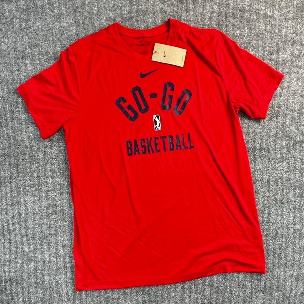 Nike Capital City Go-Go Dri-FIT Shirt Men’s Large Red NBA G League NWT